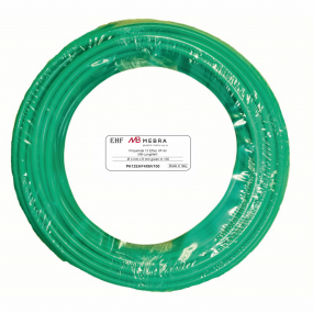 Furtun poliamida 6X4 verde rola 50m