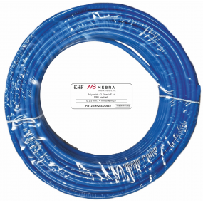 Furtun poliamida 4x2,5 albastru rola 25m