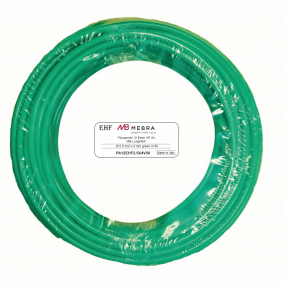 Furtun poliamida 4x2,5 verde rola 50m